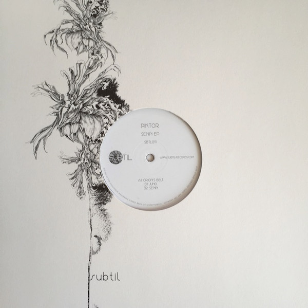 image cover: Piktor - Senin EP (Vinyl) on Subtil Records