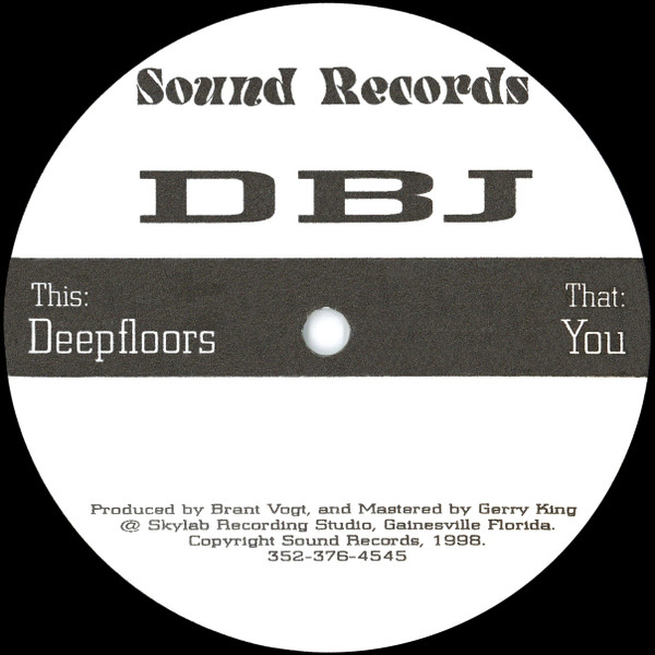 image cover: DBJ - Deepfloors / You (Vinyl) on Sound Records (US)