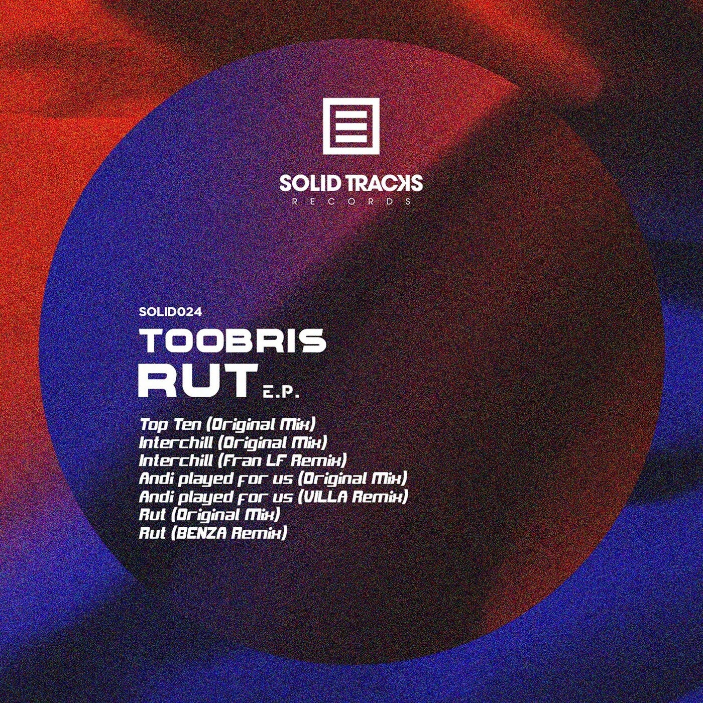 Cover Image for Toobris - Rut E.P. on Solid Tracks Records