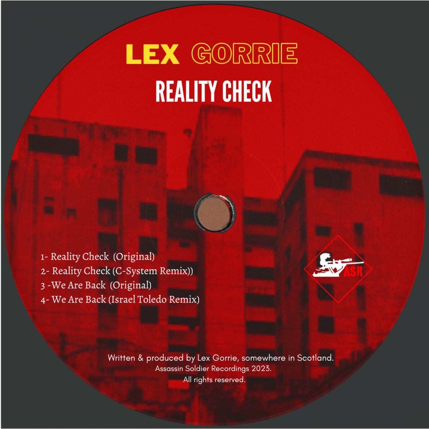 image cover: Lex Gorrie - Reality Check on Assassin Soldier Recordings