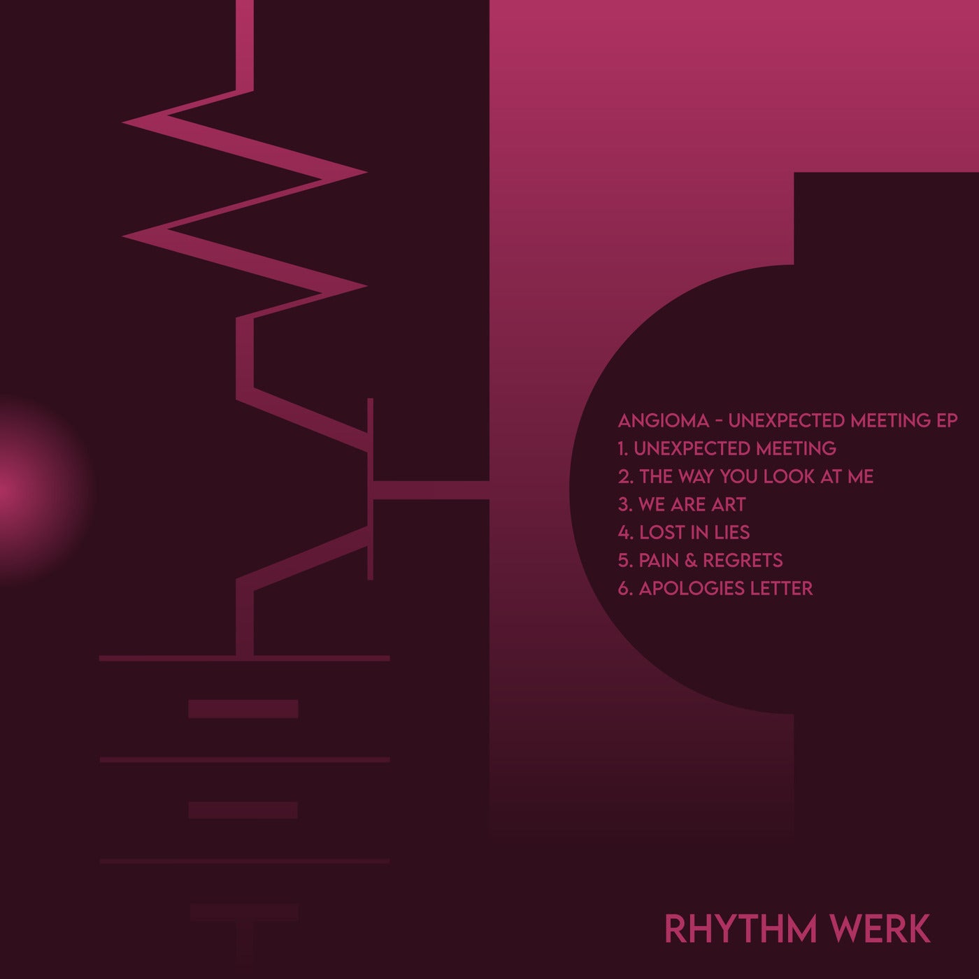 Cover Image for Angioma - Unexpected Meeting EP on Rhythm Werk