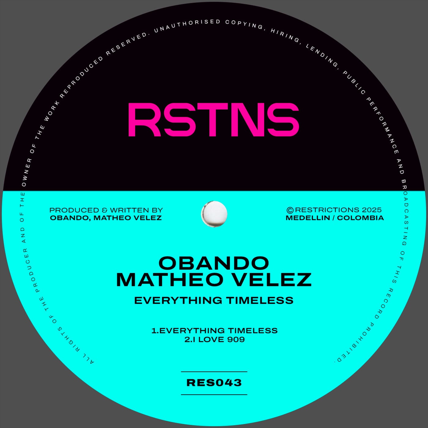 Cover Image for Obando, Matheo Velez - Everything Timeless on Restrictions