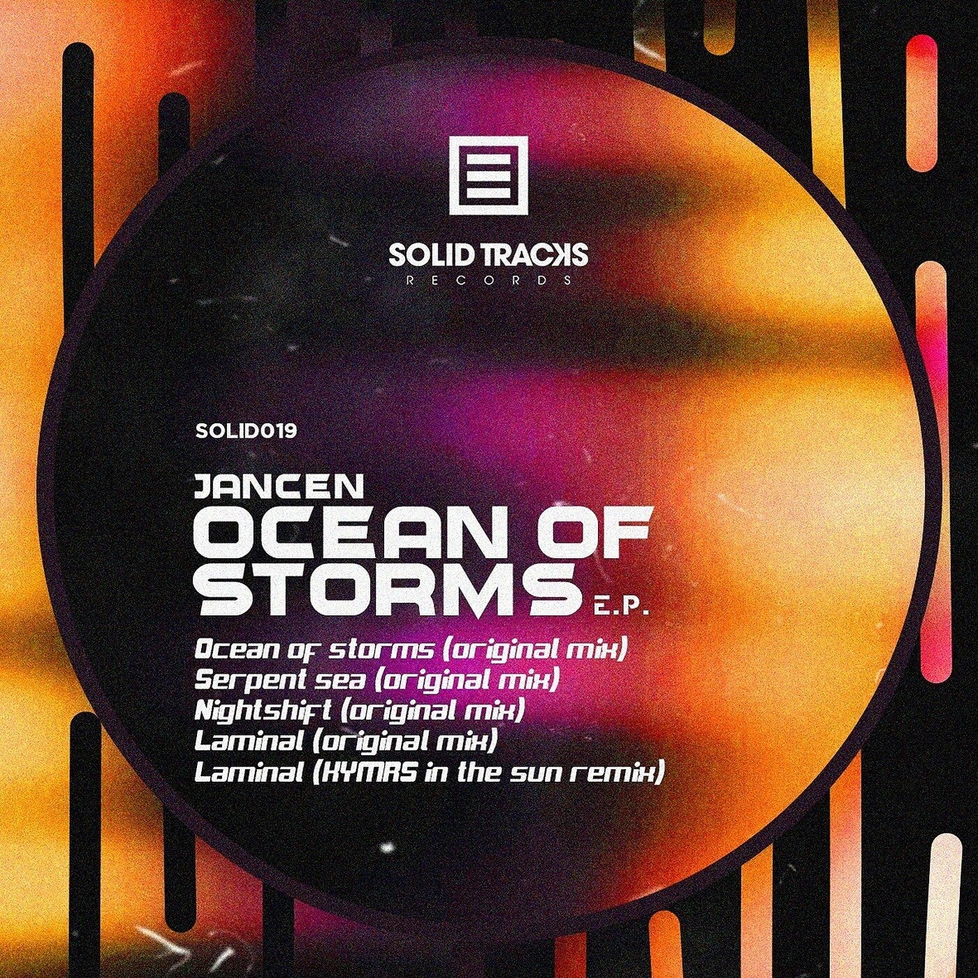 Cover Image for Jancen - Ocean of Storms E.P. on Solid Tracks Records