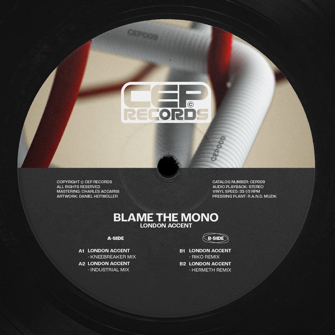 Cover Image for Blame the Mono, Riko - London Accent on CEP Records