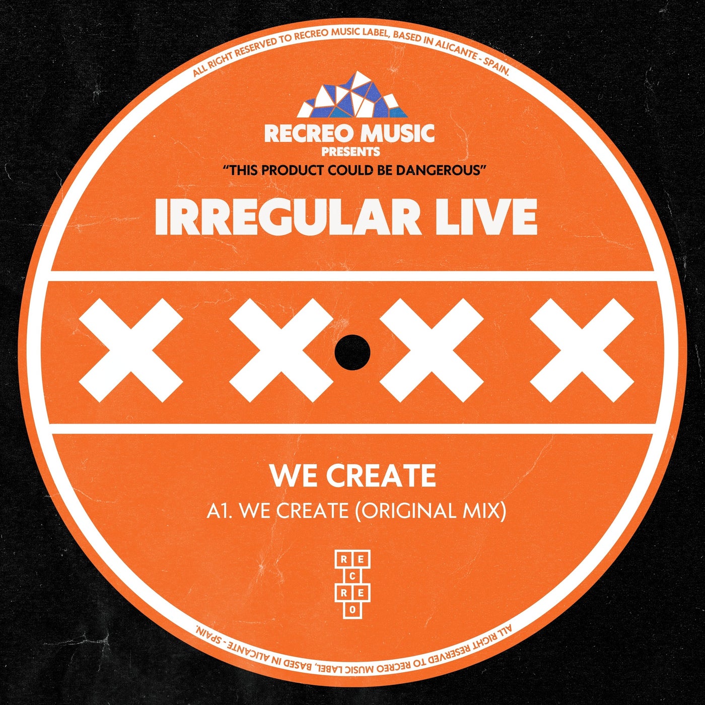 image cover: Irregular Live - We Create on Recreo Music