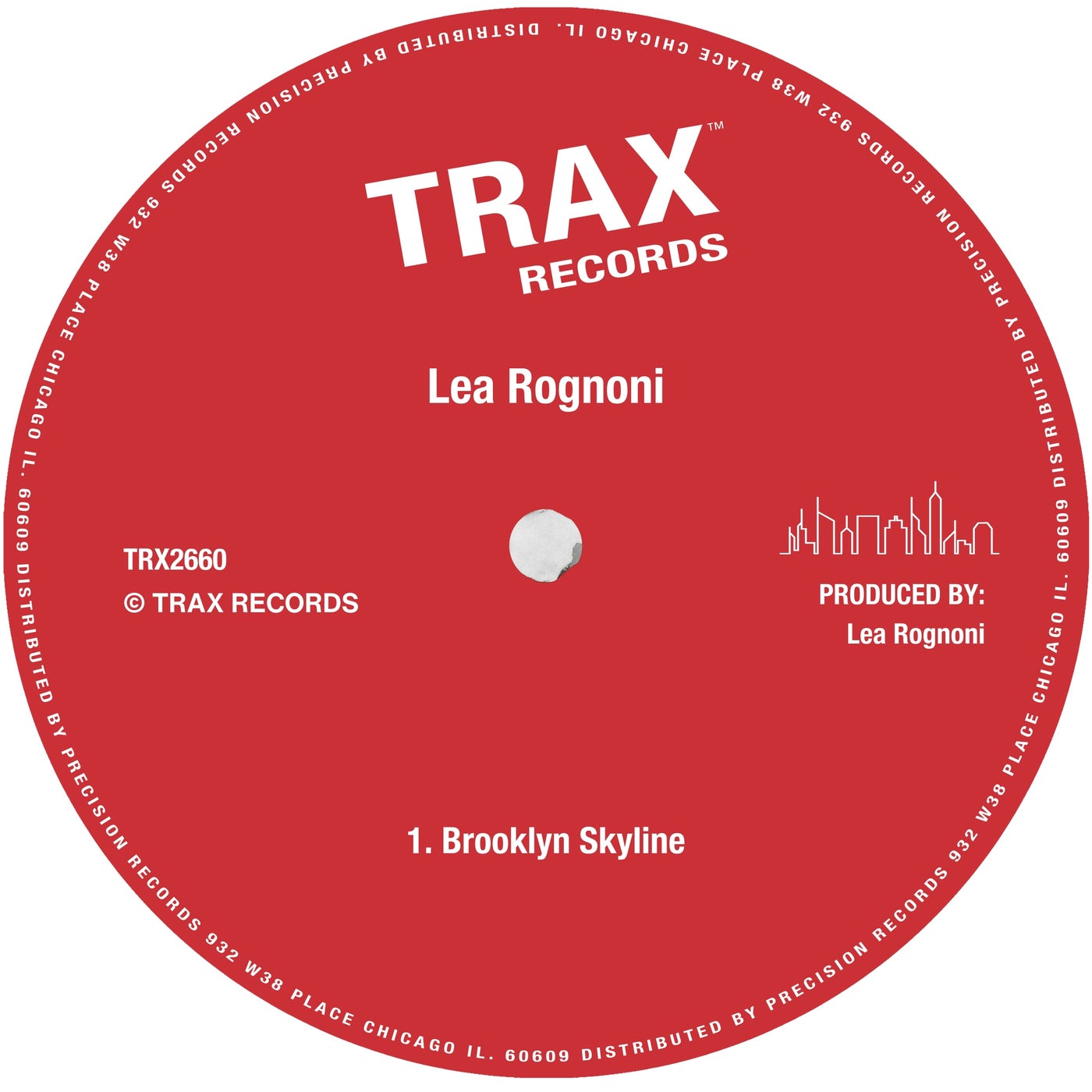 image cover: Lea Rognoni - Brooklyn Skyline on Trax Records