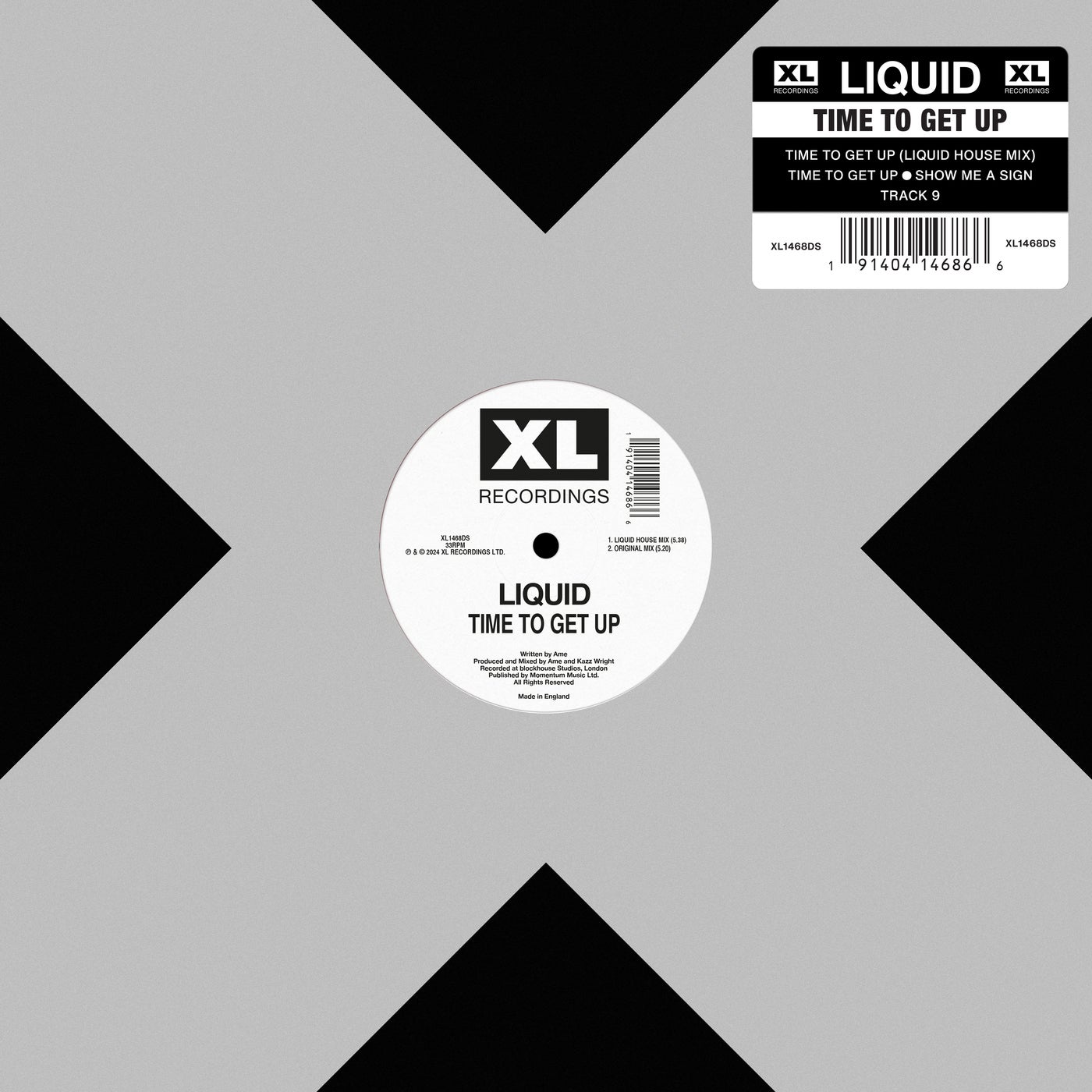 image cover: Liquid - Time To Get Up on XL Recordings