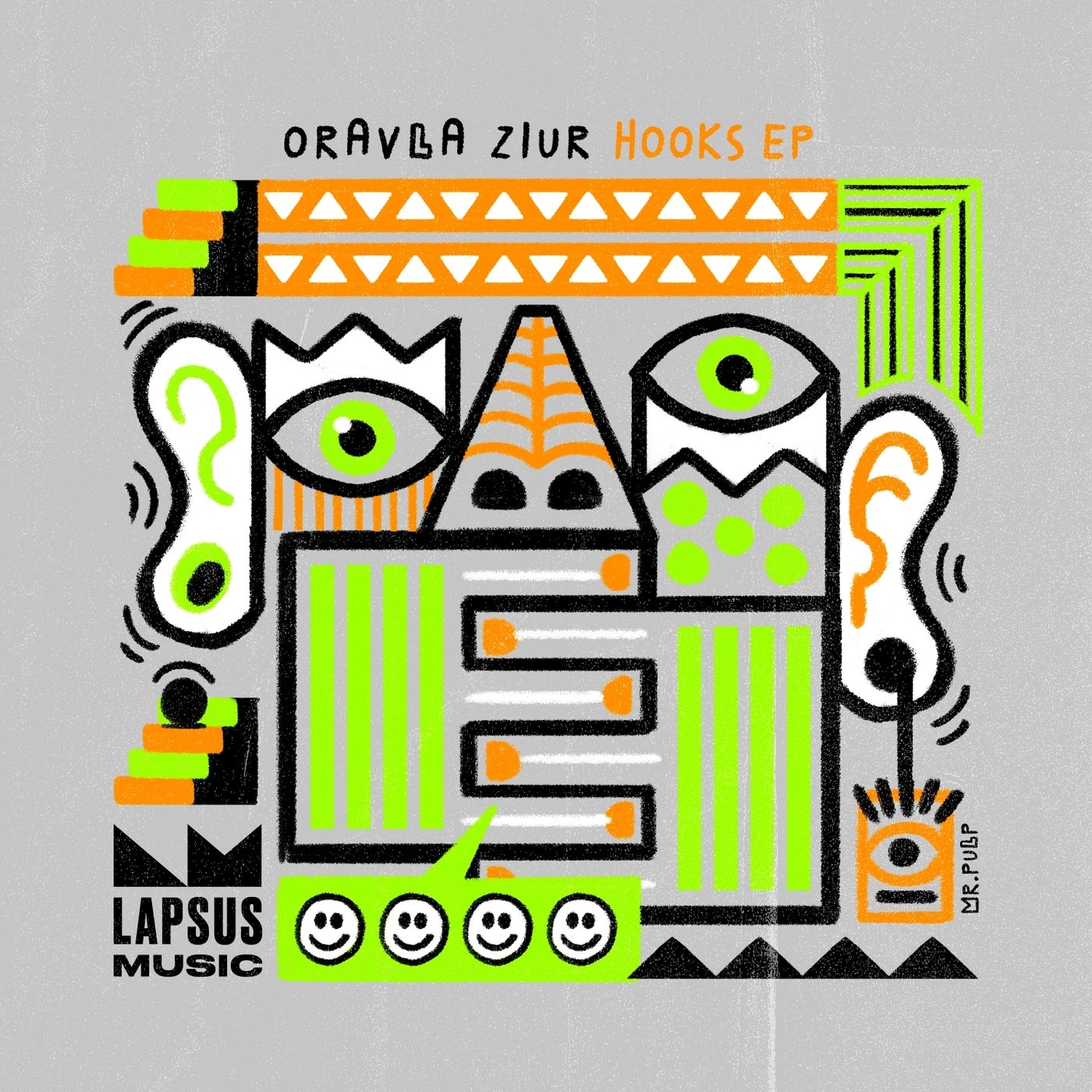 image cover: Oravla Ziur - Hooks (Extended Mixes) on Lapsus Music