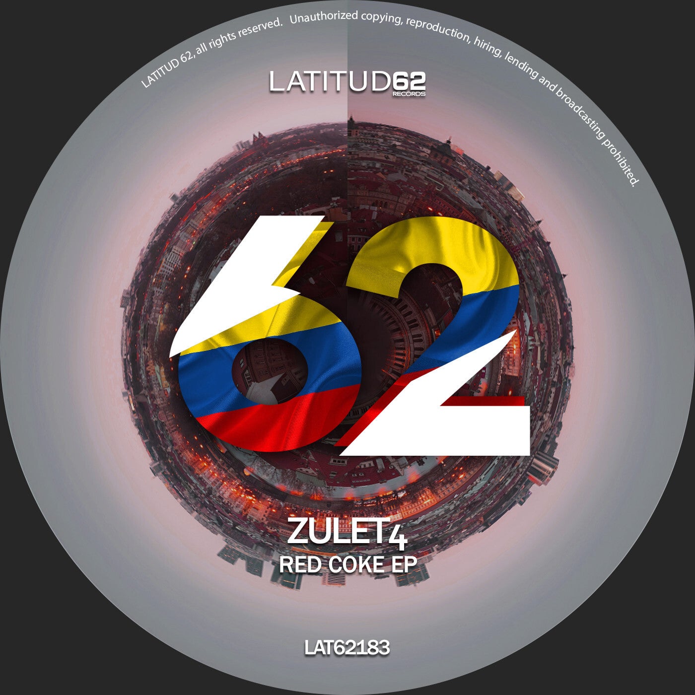 image cover: Zulet4 - Red Coke EP on Latitud 62 Records