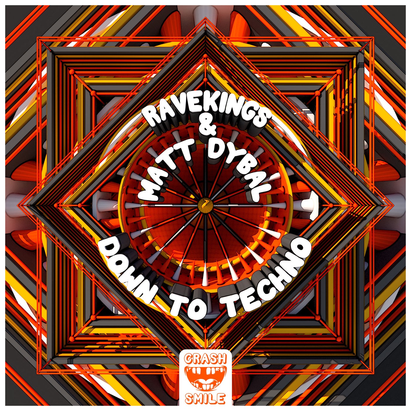 image cover: RAVEKINGS, Matt Dybal - Down To Techno on Crash & Smile