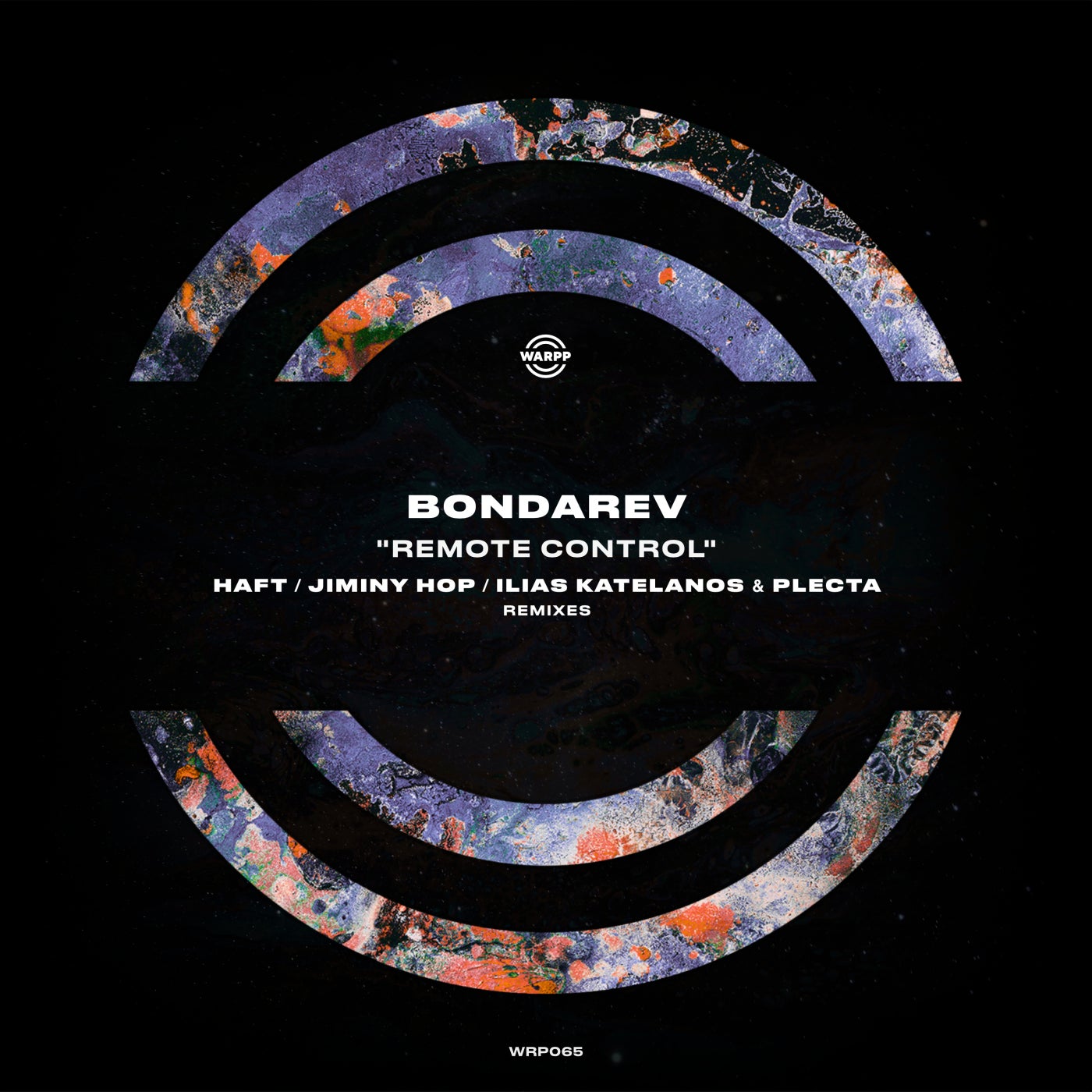 image cover: Bondarev - Remote Control (Incl. Remixes by HAFT, Jiminy Hop, Ilias Katelanos & Plecta) on WARPP