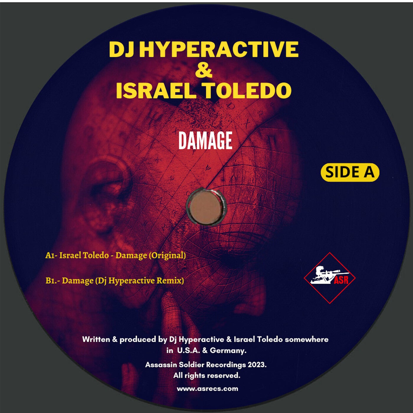 image cover: Israel Toledo - Damage on Assassin Soldier Recordings