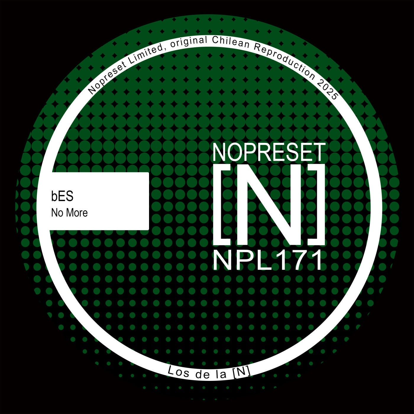 Cover Image for Bes - No More on NOPRESET Limited