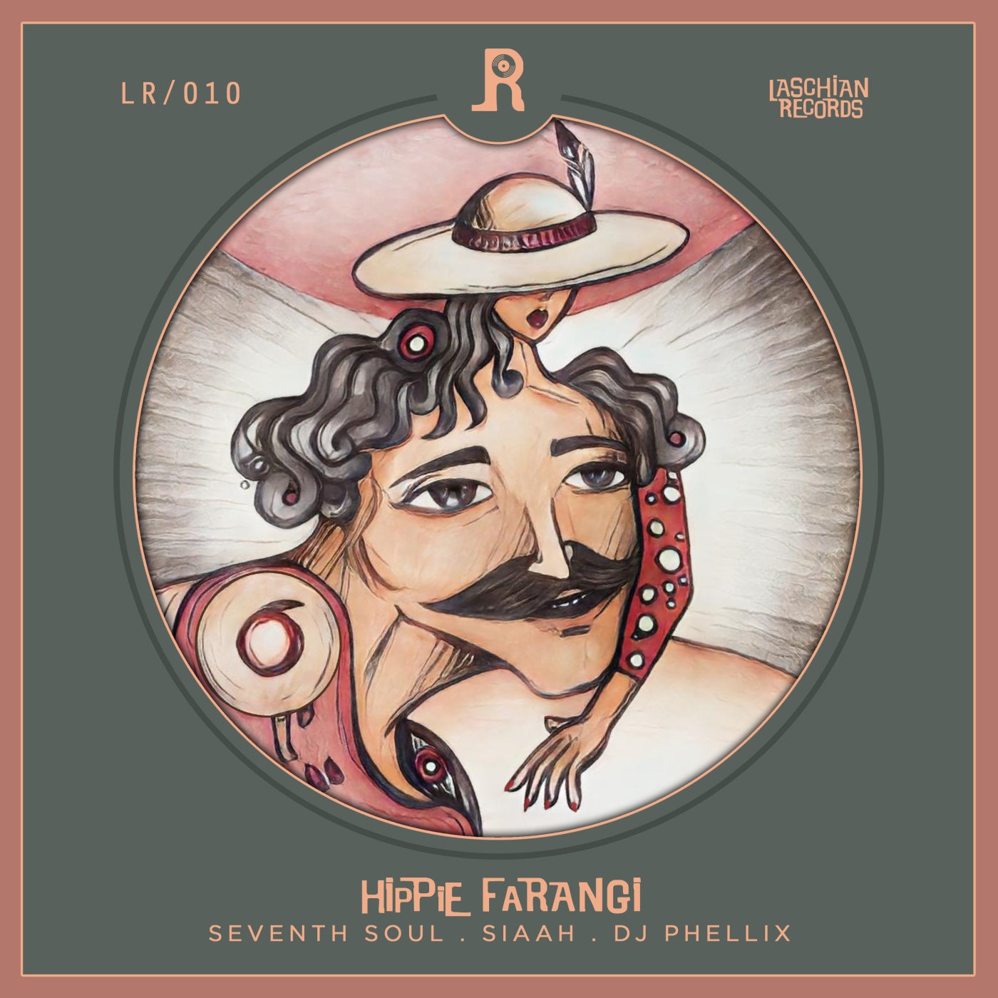 image cover: VA - Hippie Farangi on Laschian Records