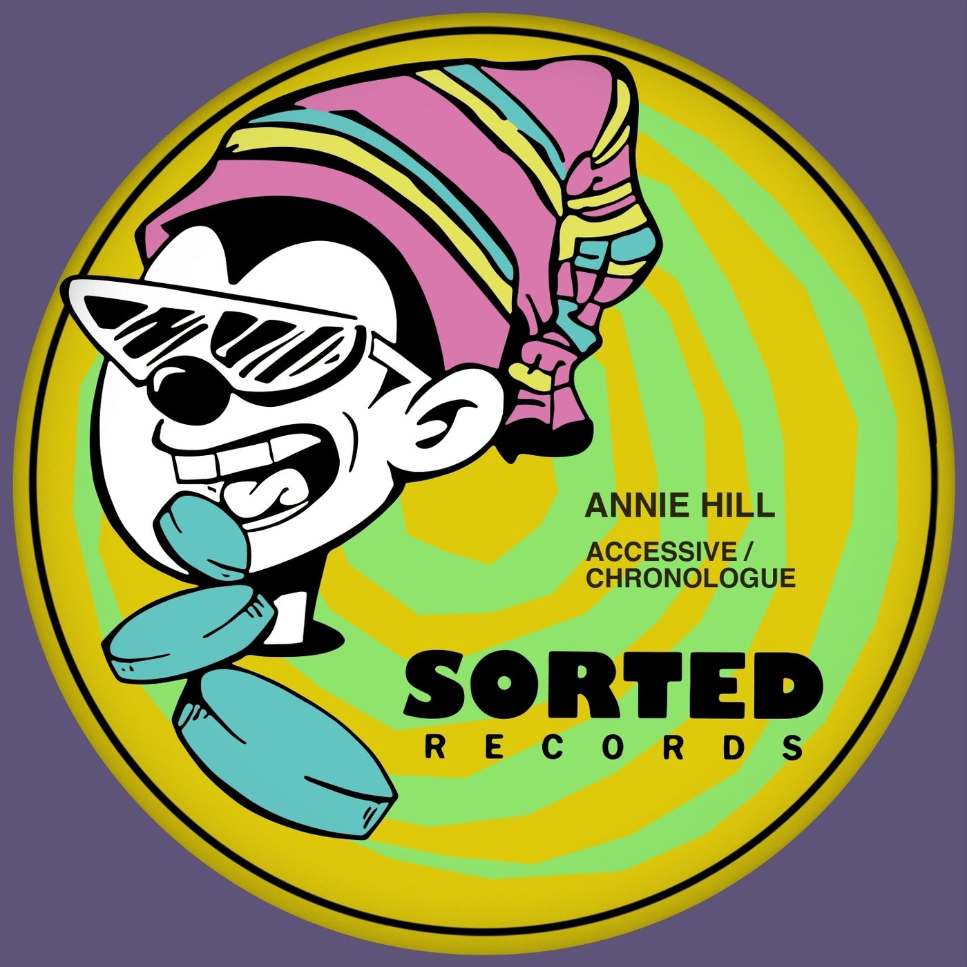 image cover: Annie Hill - Accessive / Chronologue on Nervous Records