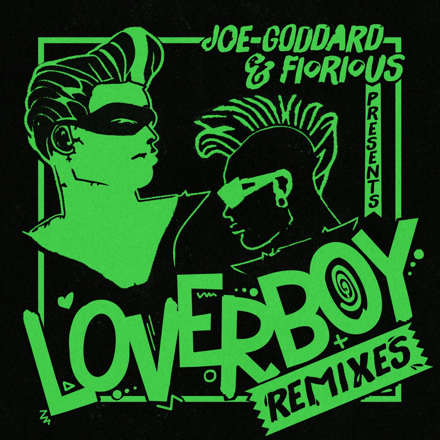 image cover: Joe Goddard, Fiorious - Loverboy Remixes on Permanent Vacation