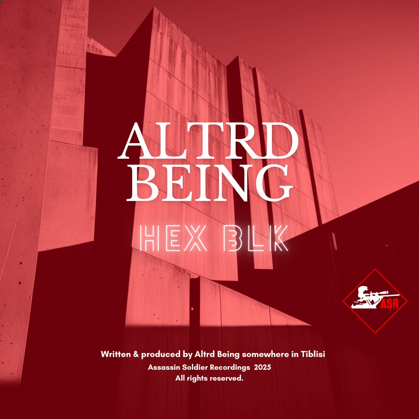 image cover: Altrd Being - HEX BLK on Assassin Soldier Recordings