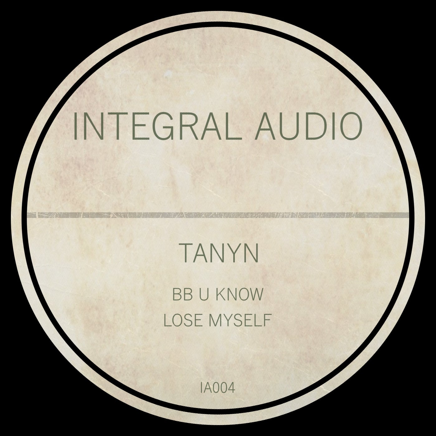 image cover: Tanyn - BB u know / Lose myself on Integral Audio