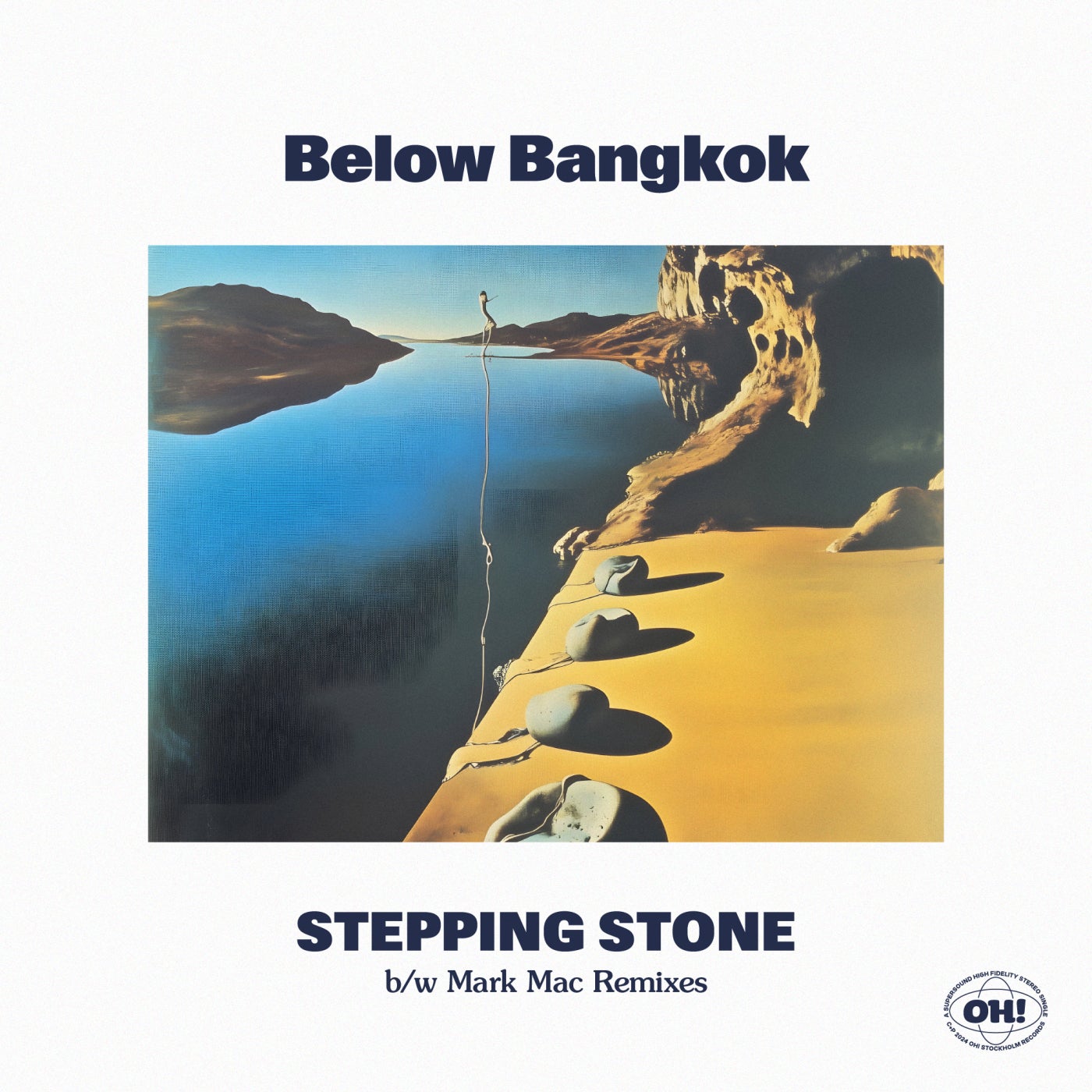 image cover: Below Bangkok, Mark Mac - Stepping Stone on Oh! Records Stockholm