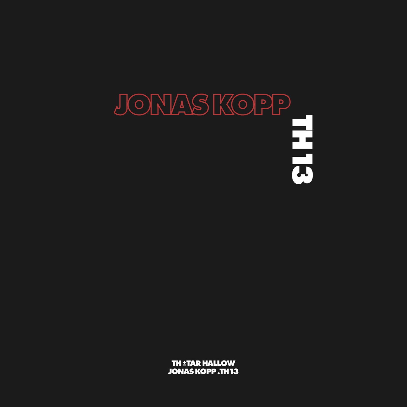 image cover: Jonas Kopp - Red System EP - TH13 on TH Tar Hallow