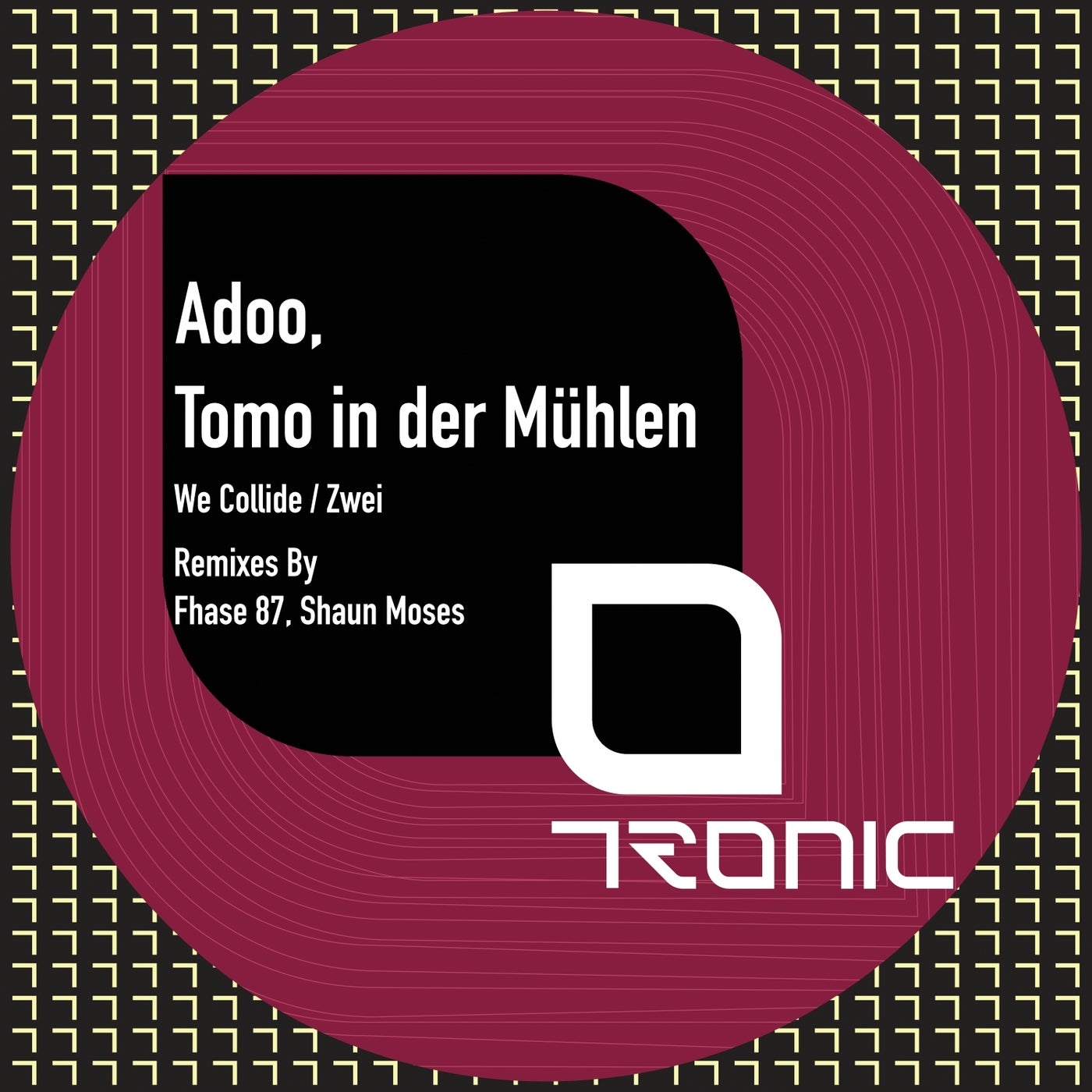 image cover: Adoo, Tomo in der Muhlen - We Collide / Zwei on Tronic