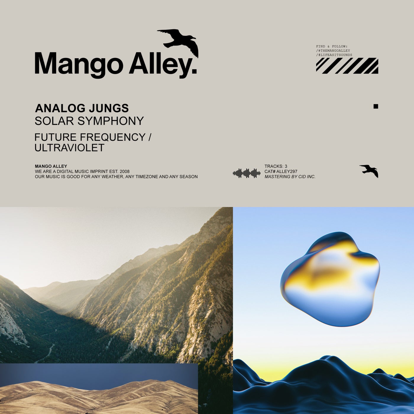 image cover: Analog Jungs - Solar Symphony on Mango Alley