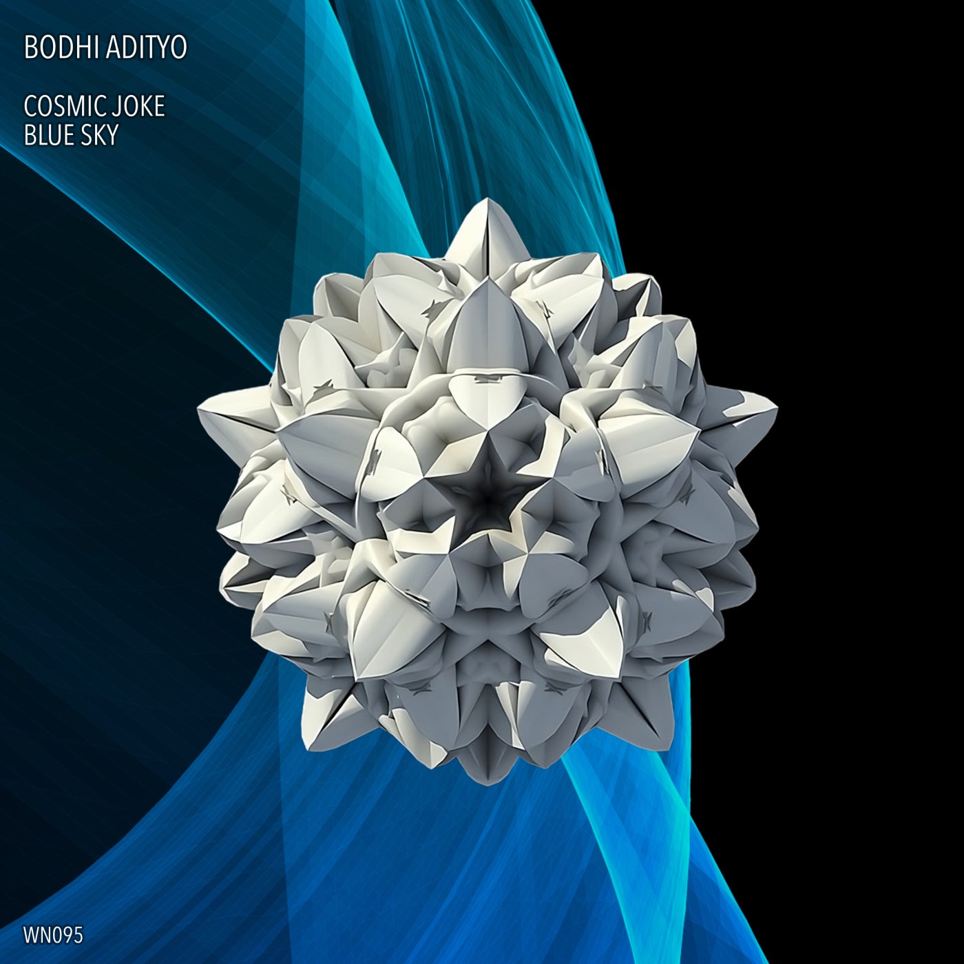 Cover Image for Bodhi Adityo - Cosmic Joke on WHITE NOIR