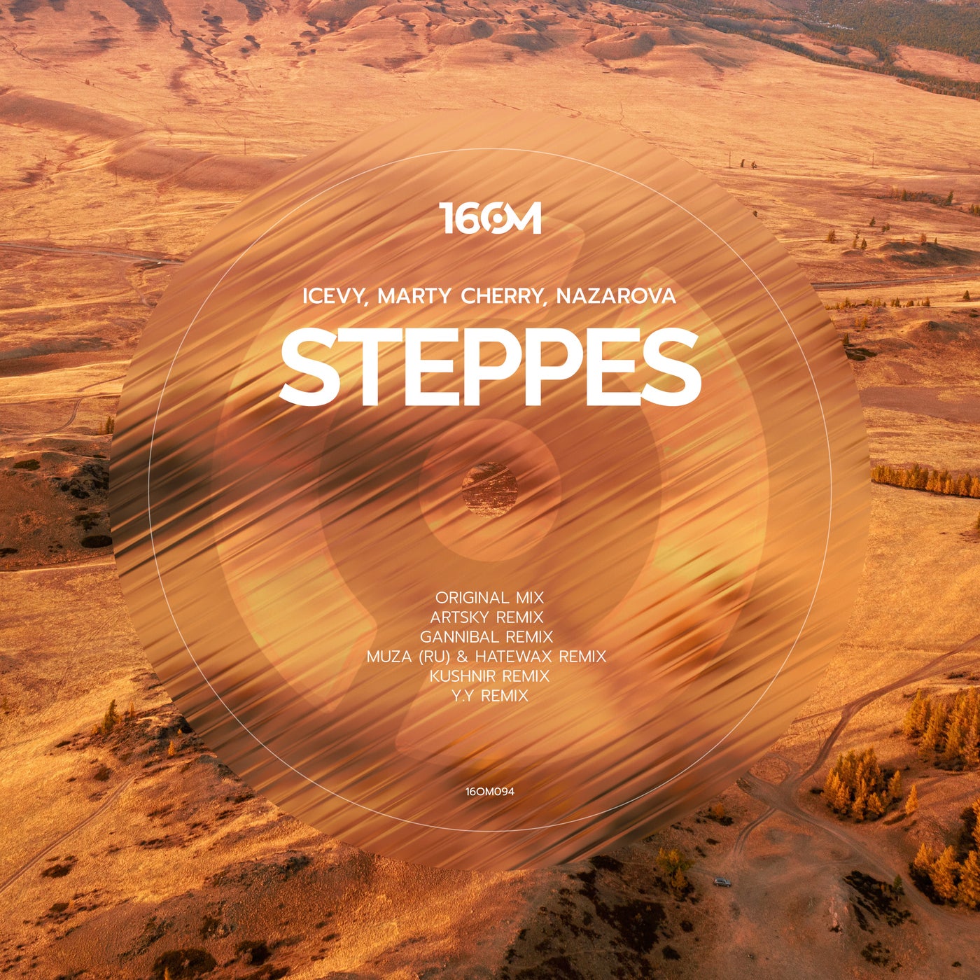 image cover: Marty Cherry, Icevy - Steppes on 16om