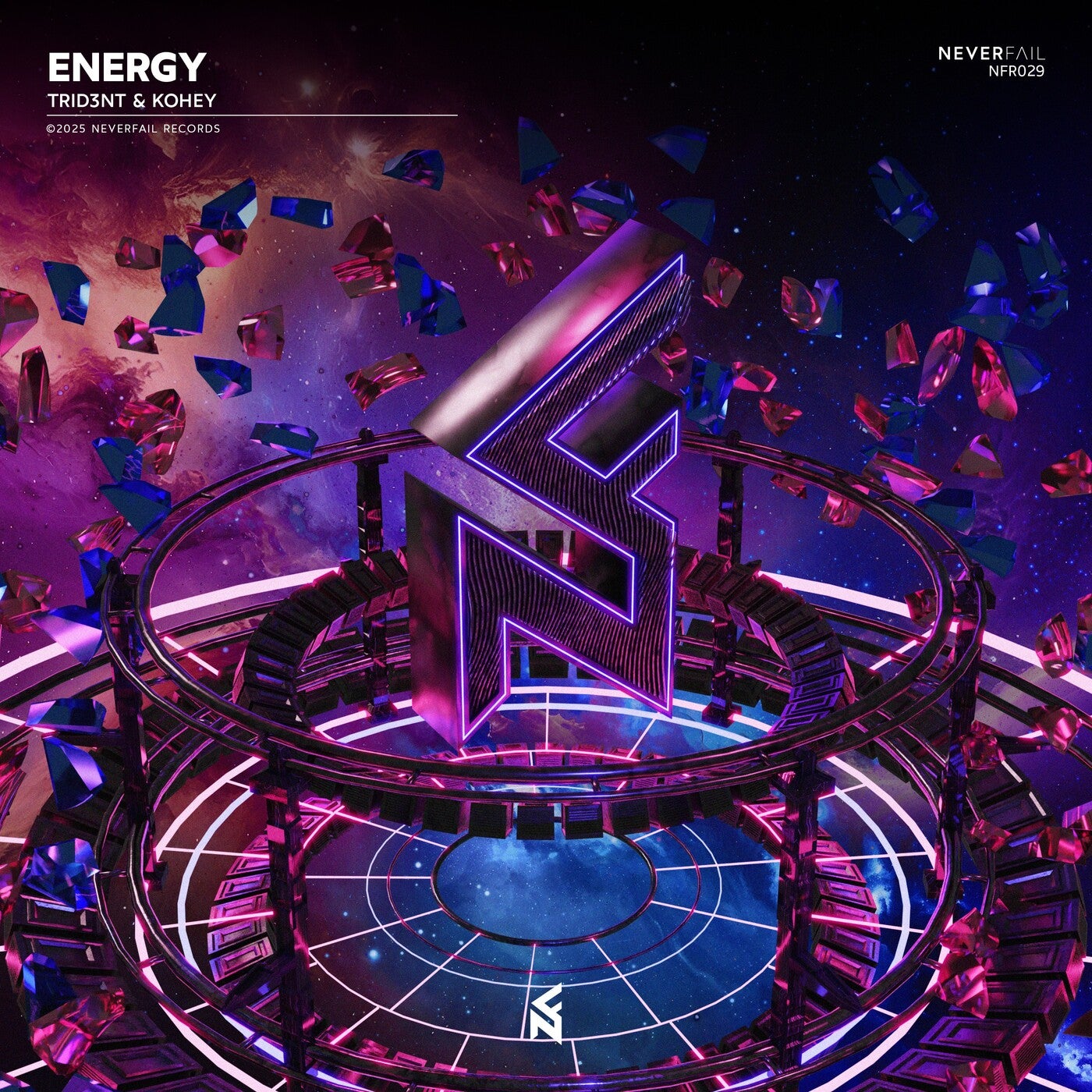 image cover: Kohey, TRID3NT - Energy on NeverFail Records