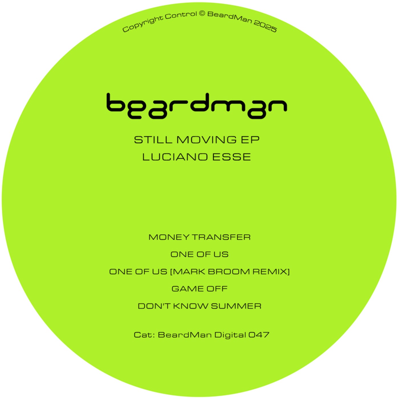 Cover Image for Luciano Esse - Still Moving EP on Beard Man