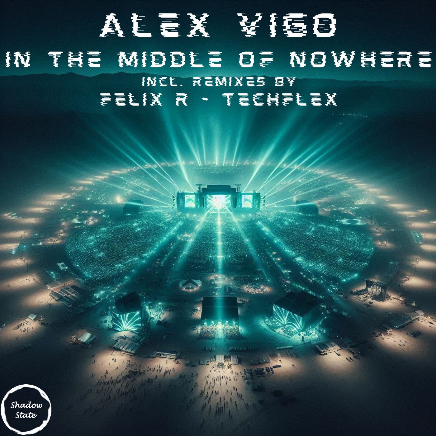 Cover Image for ALEX VIGO - In The Middle Of Nowhere on Shadow State