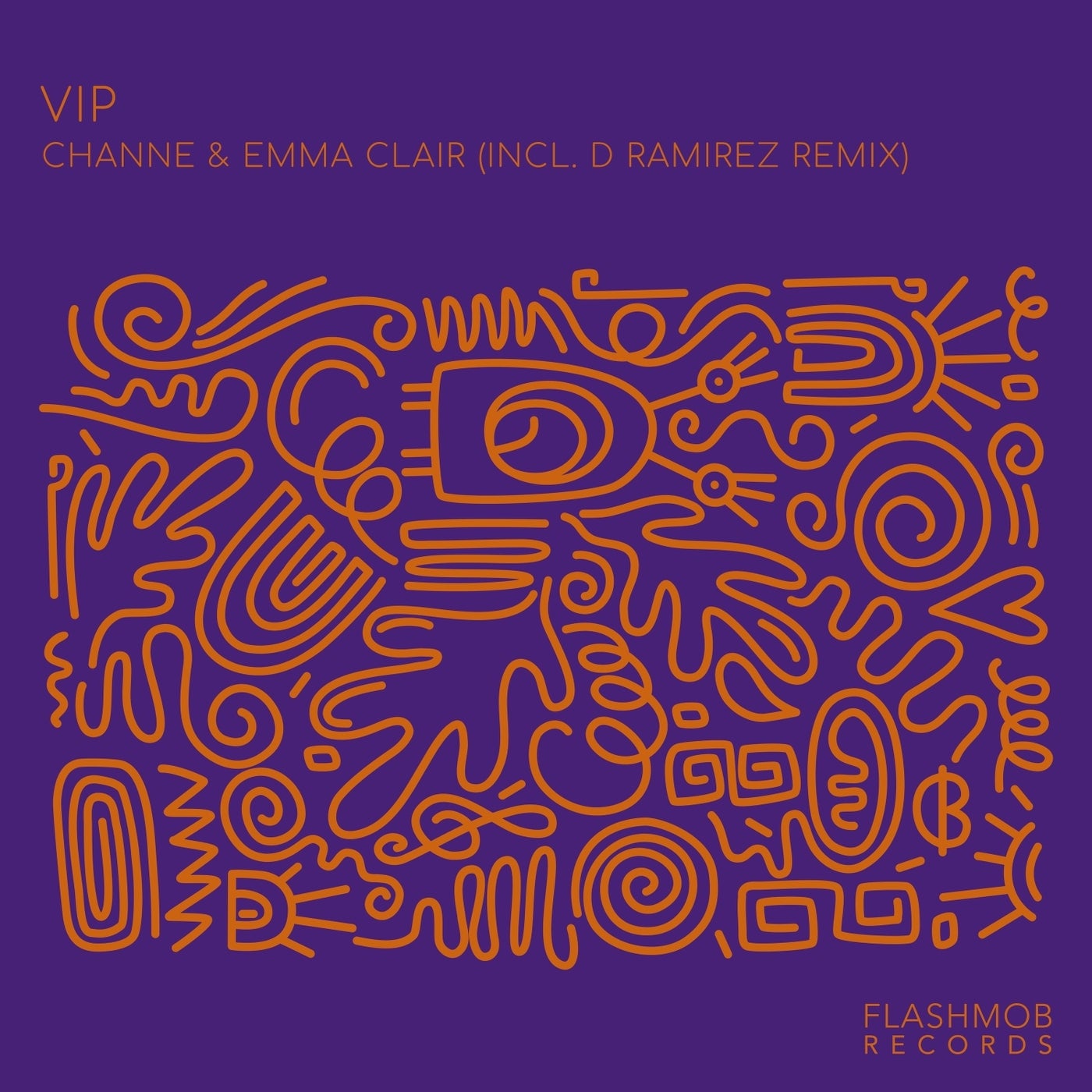 image cover: Emma Clair, CHANNE - VIP on Flashmob Records