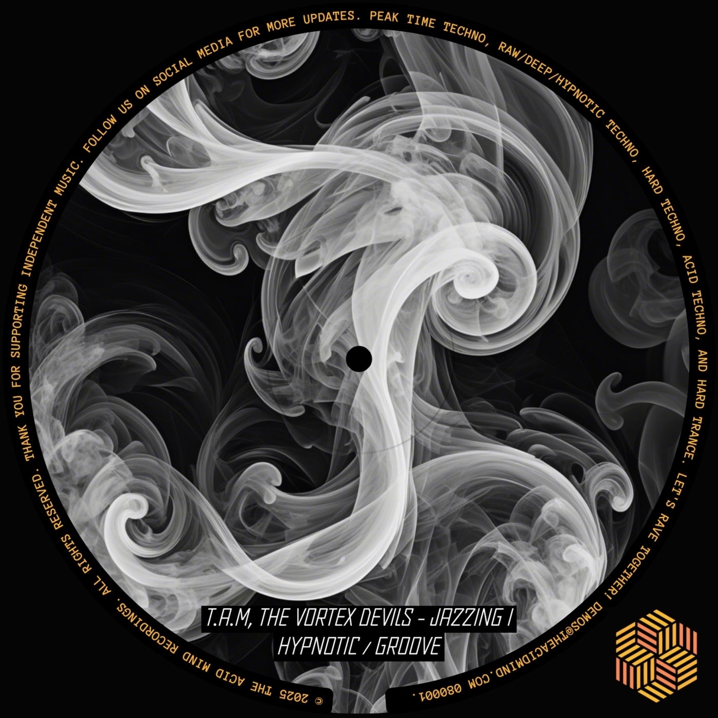 Cover Image for T.A.M, The Vortex Devils - Jazzing I on The Acid Mind Recordings