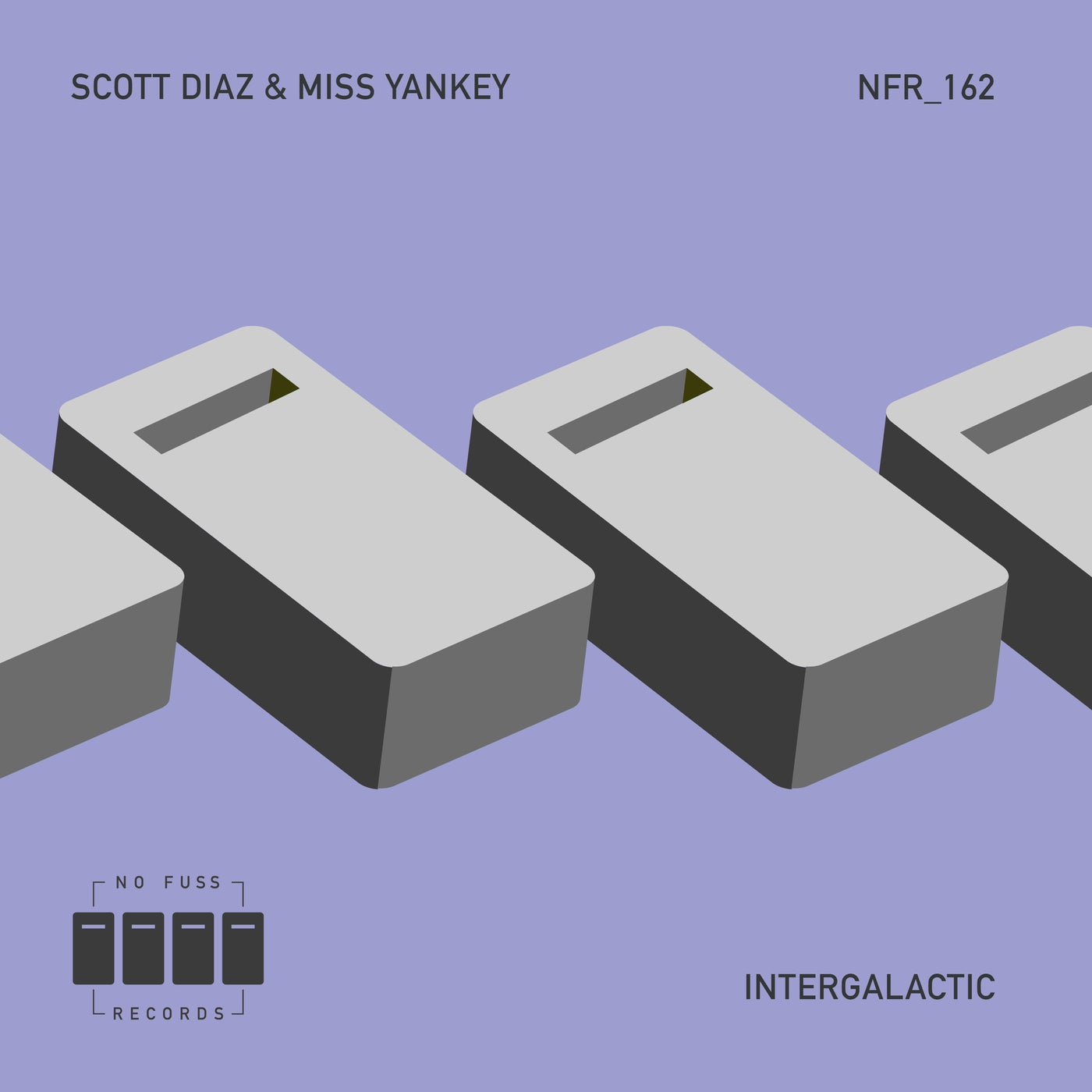 image cover: Scott Diaz, Miss Yankey - Intergalactic on No Fuss Records