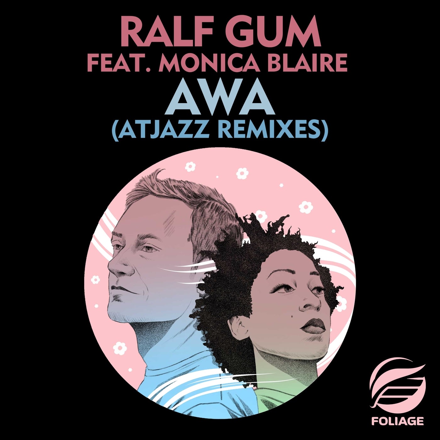 Cover Image for VA - AWA - Atjazz Remixes on Foliage Records