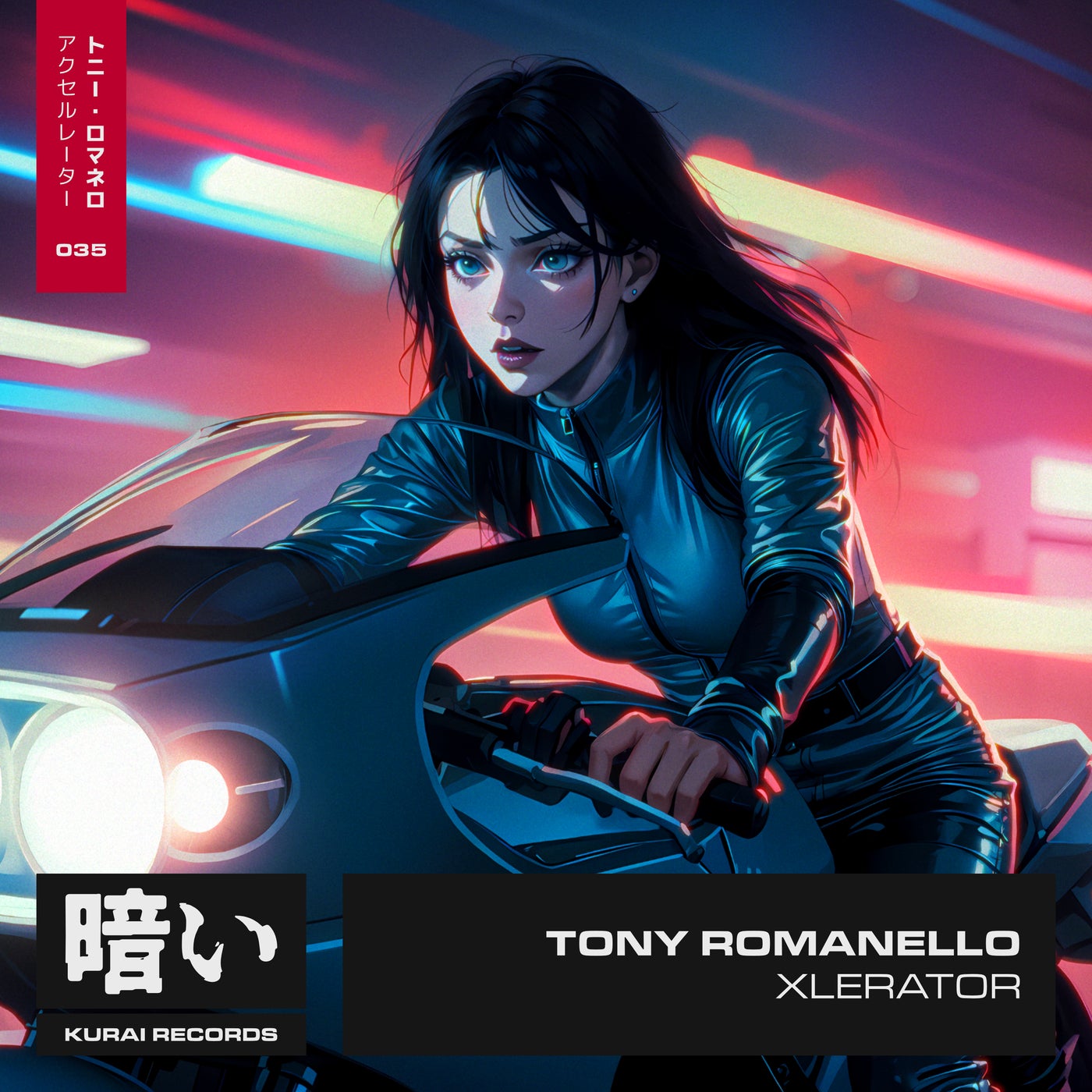 image cover: Tony Romanello - XLERATOR on Kurai Records