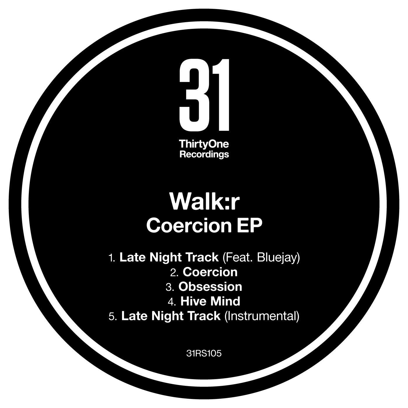 image cover: Walk:r, Bluejay - Coercion EP on ThirtyOne Recordings