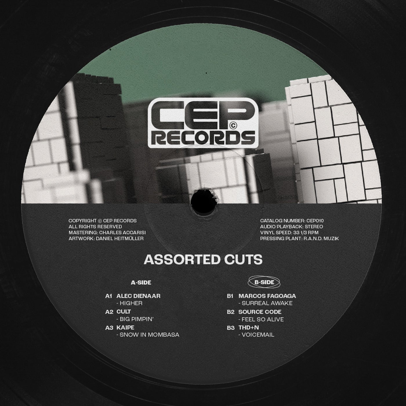 Cover Image for VA - Assorted Cuts on CEP Records