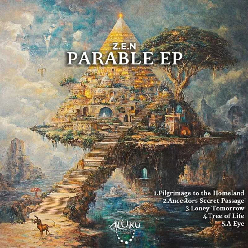 Cover Image for Z.E.N - Parable EP on Aluku Records