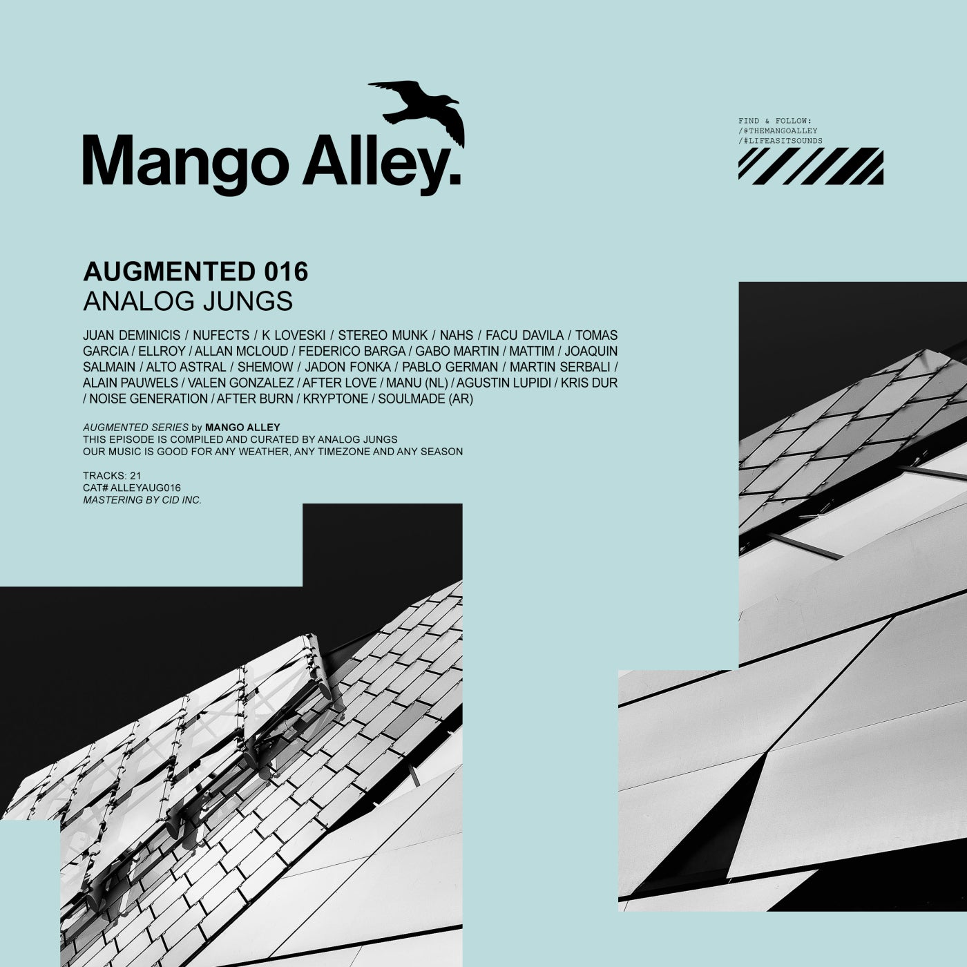 image cover: VA - Augmented 016 / Analog Jungs on Mango Alley