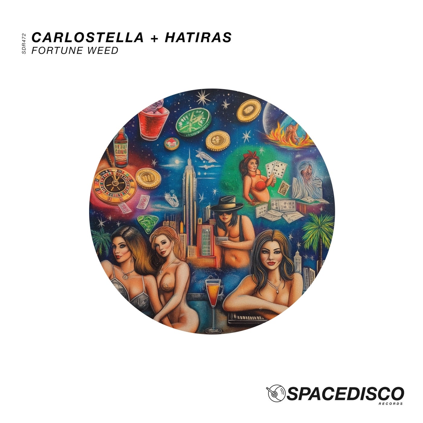 image cover: Hatiras, Carlostella - Fortune Weed on Spacedisco Records